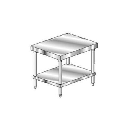 AERO Aero Manufacturing Mixer Stand W/ Undershelf, 16 Ga 430 Stainless Steel Top, 30"W x 30"D 4MSU-3030